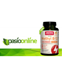 B12 - Methylcobalamin 2500mcg 100 lozenges tropical flavour, the brain vitamin for energy, memory, mood, sleep and performance | Jarrow Formulas