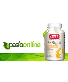 K-Right 60 softgels  - K1 + MK-4 + MK-7 + D3 - geoptimaliseerd vitamine K-complex voor sterke botten | Jarrow Formulas