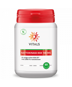 Nattokinase-NSK 100mg 60 capsules helps maintain normal blood flow | Vitals