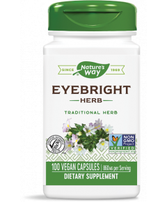 Eyebright Herb 100 caps - ogentroost | Nature's Way