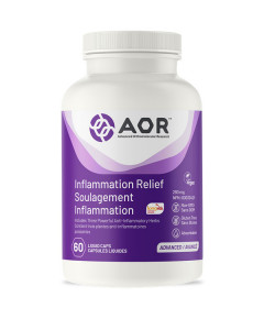 Inflammation Relief 60 capsules - boswellia, kurkuma en ashwagandha | AOR