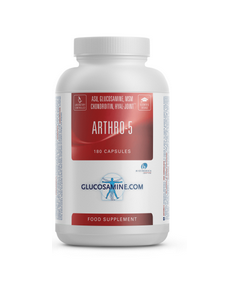 Arthro-5 180 capsules - glucosaminesulfaat, chondroïtine, MSM, ASU, en hyaluronzuur | Power Supplements