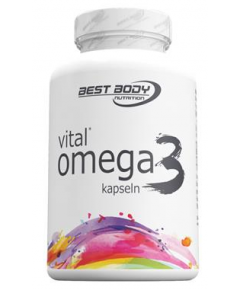 Vital Omega-3 Fish Oil 120 capsules - hoogwaardige visolie | Best Body