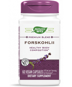 Forskohlii standardized extract 60 caps - forskoline | Nature's Way
