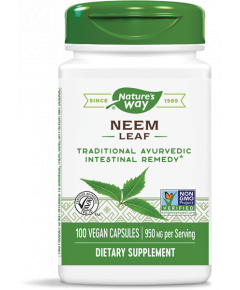 Neem leaves 100 caps - blad van Azadirachta indica | Nature's Way