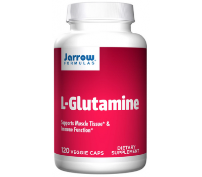 Glutamine 120 capsules 750mg voor gezonde darmen | Jarrow Formulas