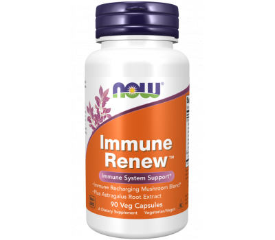 Immune Renew 90 v-capsules - blend of 8 immune recharging mushroom species plus astragalus root extract | NOW