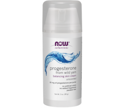 Progesterone from Wild Yam Balancing Skin Cream | NOW