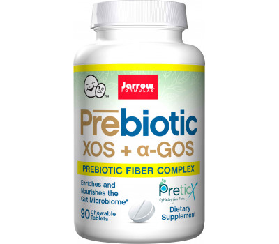 XOS+GOS Prebiotics 90 chews - xylo--oligosaccharides and galacto-oligosaccharides, promotes growth of beneficial bacteria  | Jarrow Formulas