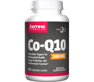Q10 200mg 60 capsules - ubiquinone (co-enzyme Q10) | Jarrow Formulas