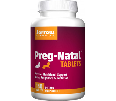 Preg-Natal 180 tabletten - zwangerschapsmulti met toegevoegde gember en lactoferrine | Jarrow Fornulas