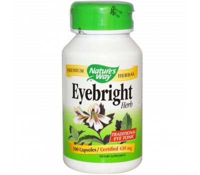 Eyebright Herb 100 caps - ogentroost | Nature's Way