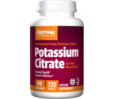 Potassium citrate 120 tabletten - kalium 99mg | Jarrow Formulas