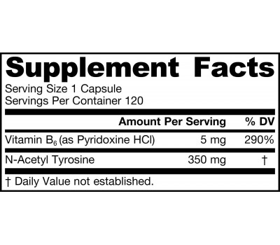 N-Acetyl Tyrosine 120 capsules | Jarrow Formulas