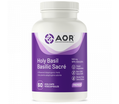 Holy Basil 60 capsules - ursolic acid and eugenol | AOR