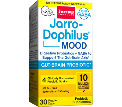 Jarro-Dophilus Mood 10 miljard 30 capsules - probioticum met GABA | Jarrow Formulas