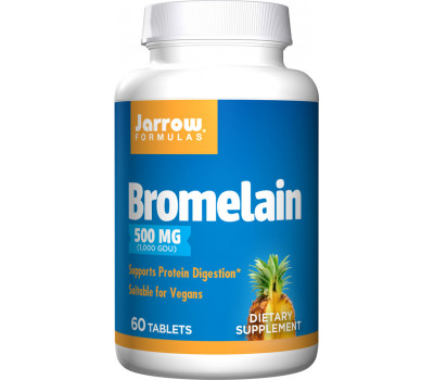 Bromelain 1000GDU 60 capsules -  bromelaïne voor betere spijsvertering en gezonde ontstekingsreactie | Jarrow Formulas