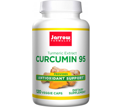 Curcumin 500mg 120 capsules - kurkumawortelextract | Jarrow Formulas