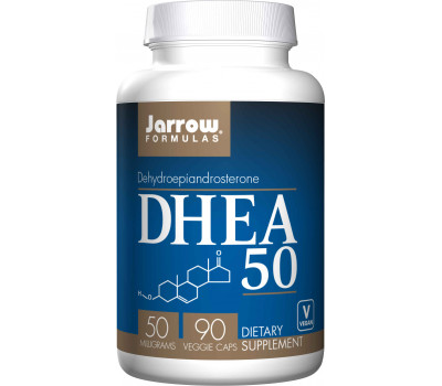 DHEA 50mg 90 capsules - dehydroepiandrosterone | Jarrow Formulas