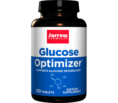 Glucose Optimizer 120 tablets - alpha lipoic acid, bitter melon, eucalyptus, green tea, gymnema, resveratrol | Jarrow Formulas