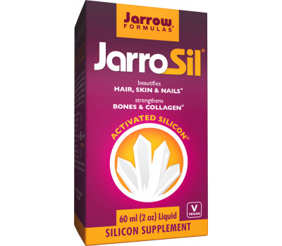 JarroSil 60ml vloeistof grootverpakking - biologisch actief silicium | Jarrow Formulas