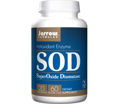 SOD - SuperOxide Dismutase 60 capsules - antioxidant enzym voor de hersenen | Jarrow Formulas