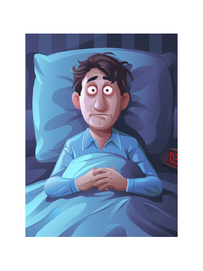 Wide awake at night but tired in the morning? How to cure insomnia!