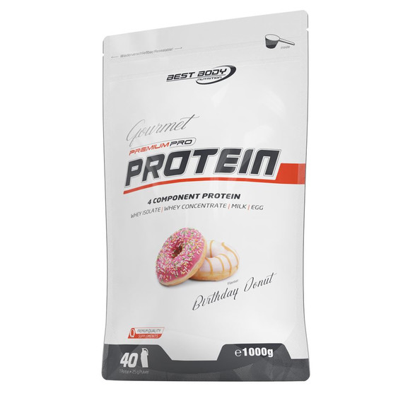 Gourmet Premium Pro Protein 1kg Birthday Donut