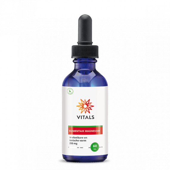Magnesium 60ml - 200mg elementair magnesium als vloeistof | Vitals