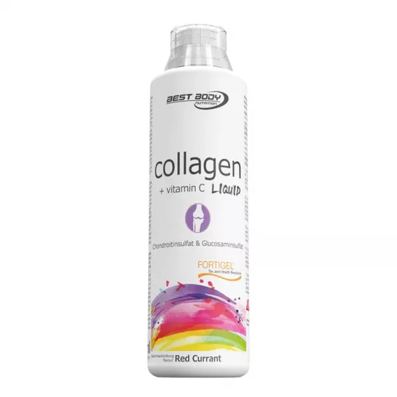 Collagen Liquid 500ml - collagen with added hyaluronic acid, glucosamine and vitamin C for stronger joints | Best Body Nutrition