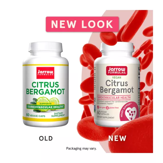 Citrus Bergamot 60 capsules - supports healthy cholesterol and glucose levels | Jarrow Formulas