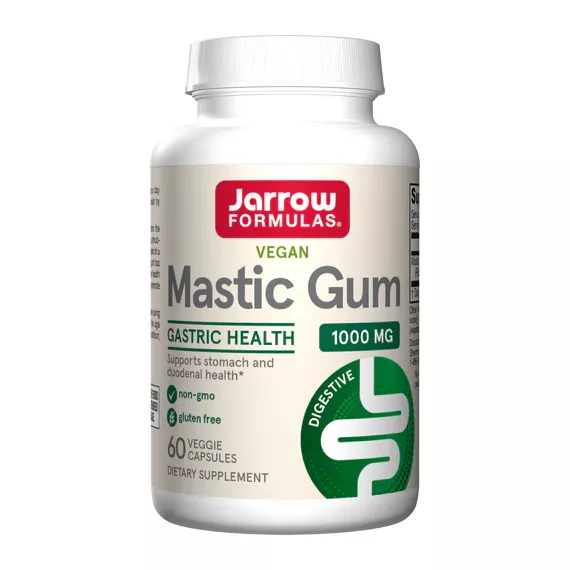 Mastic Gum 500mg 60 capsules kleinverpakking - mastiek van Pistacia lentiscus bij maagklachten | Jarrow Formulas