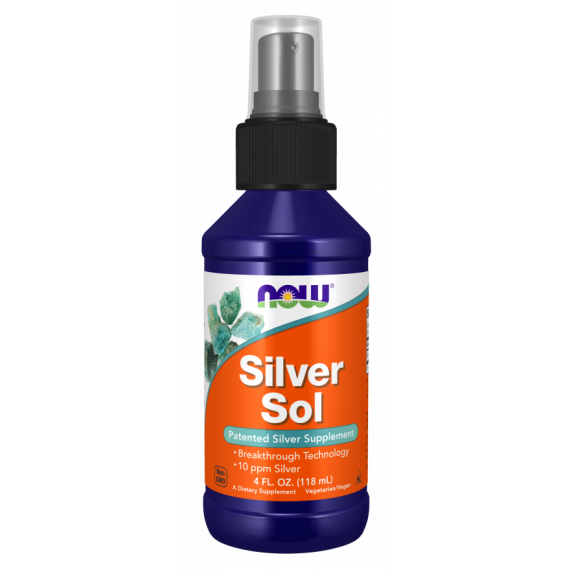Silver Solution liquid 118ml - colloïdale zilveroplossing 10ppm | NOW