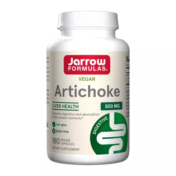 Artichoke 500mg 180 capsules -  artichoke extract, stimulates liver activity and bile synthesis | Jarrow Formulas