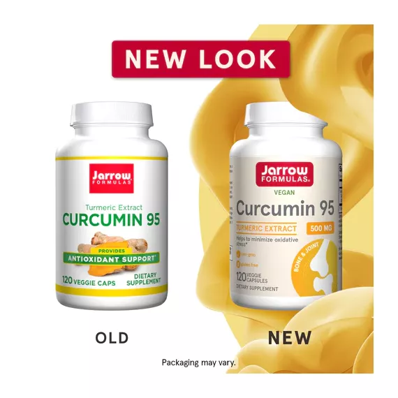 Curcumin 95 500mg 120 capsules - kurkumawortelextract | Jarrow Formulas