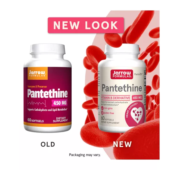 B5 - Pantethine 60 softgels - stabielere vorm pantotheenzuur | Jarrow Formulas