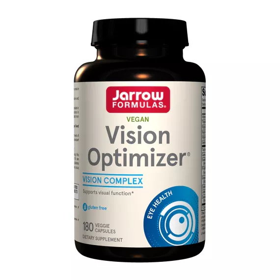 Vision Optimizer 180 capsules - luteïne, zeaxanthine, Zweedse bosbes, druivepit,  ogentroost, ALA, quercetine | Jarrow Formulas