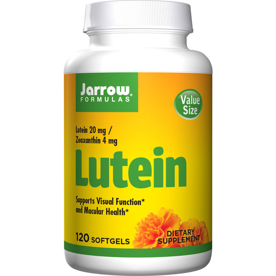 Lutein 20mg 120 softgels - lutein and zeaxanthin to protect the macula | Jarrow Formulas