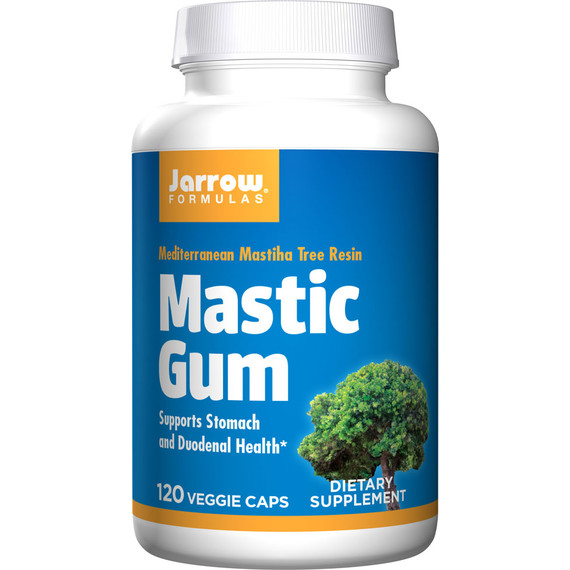 Mastic Gum 500mg 120 capsules grootverpakking - mastiek van Pistacia lentiscus bij maagklachten | Jarrow Formulas