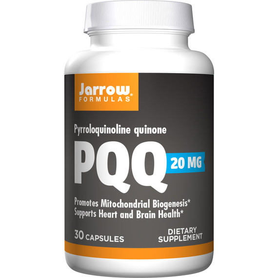 PQQ 20mg 30 capsules trial-size - pyrroloquinoline quinone, promotes creation mitochondria and supports heart health | Jarrow Formulas