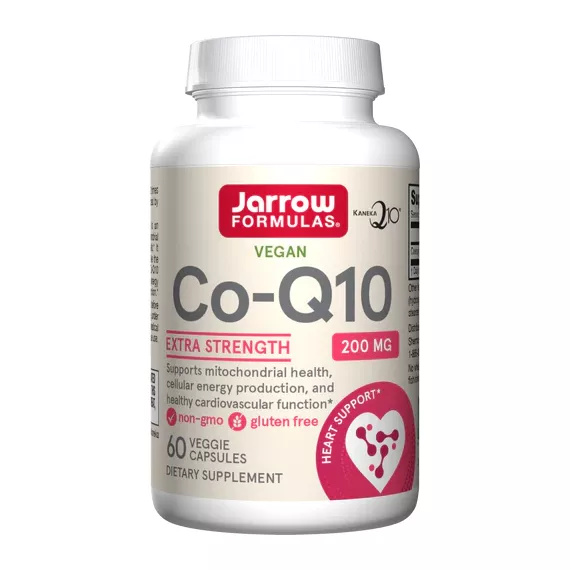 Q10 200mg 60 capsules - ubiquinon (co-enzym Q10) voor een vitaal hart | Jarrow Formulas