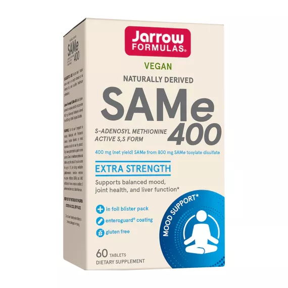 SAM-e 400mg 60 tabletten - S-Adenosyl Methionine voor betere weerstand en ontgifting | Jarrow Formulas