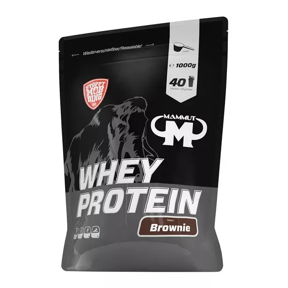 Whey protein 1kg Brownie