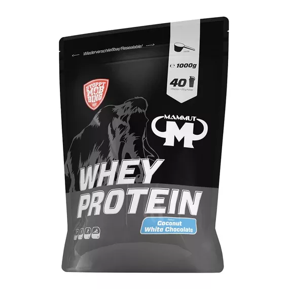 Whey protein 1kg Coconut + White Chocolate