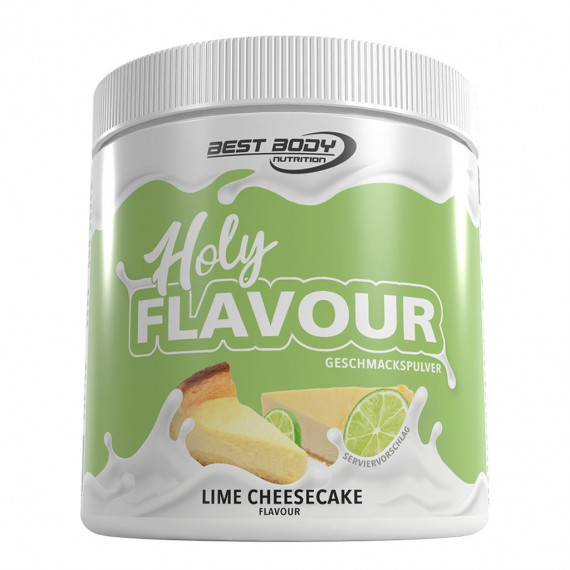 Holy Flavour powder 250g lime cheesecake - flavoured fiber to enhance the flavour of dairy products | Best Body