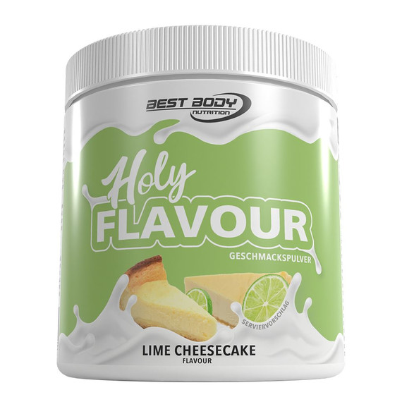Holy Flavour powder 250g lime cheesecake - flavoured fiber to enhance the flavour of dairy products | Best Body