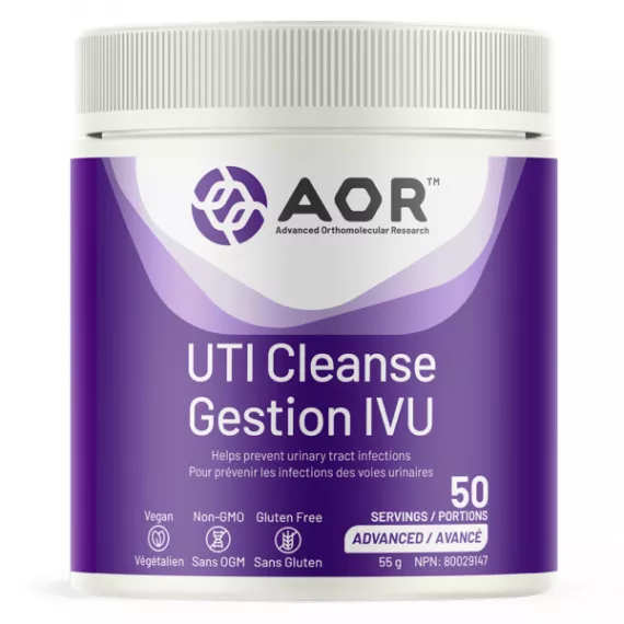 UTI Cleanse poeder - D-mannose + cranberry extract voorkomt urineweginfecties | AOR