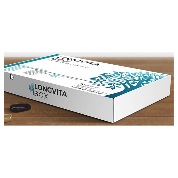 LongVita Box 60 capsules+30 softgels - superfood-multivitamin with ginkgo, green tea, curcumin, ginseng, quercetine and resveratrol | Power Supplements