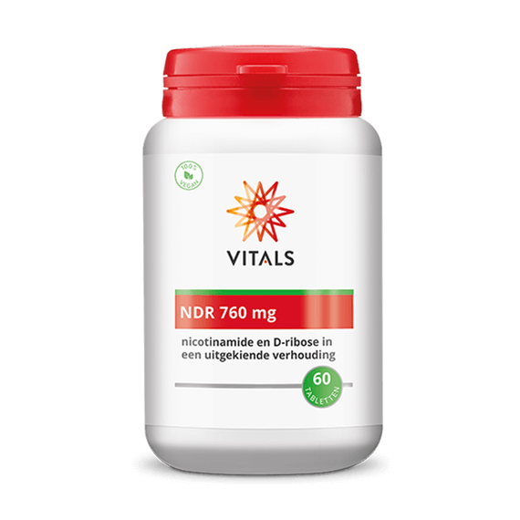 NDR 760 mg 60 tablets - nicotinamide and D-ribose in a sophisticated ratio | Vitals