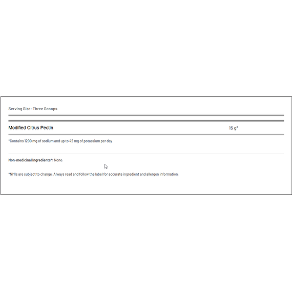 MCP 450 gram - modified citrus pectin, removes heavy metals and toxins | AOR